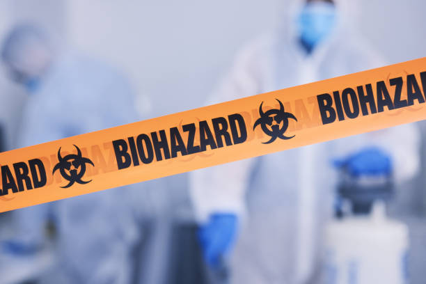 Professional Biohazard technician working in Mountain View, NC